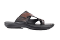 Trotter 0504 Brown Milled Slippers