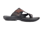 Trotter 0504 Brown Milled Slippers