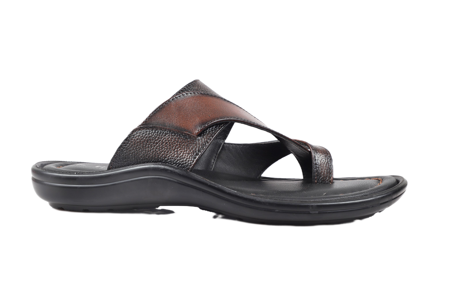 Trotter 0504 Brown Milled Slippers