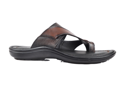 Trotter 0504 Brown Milled Slippers