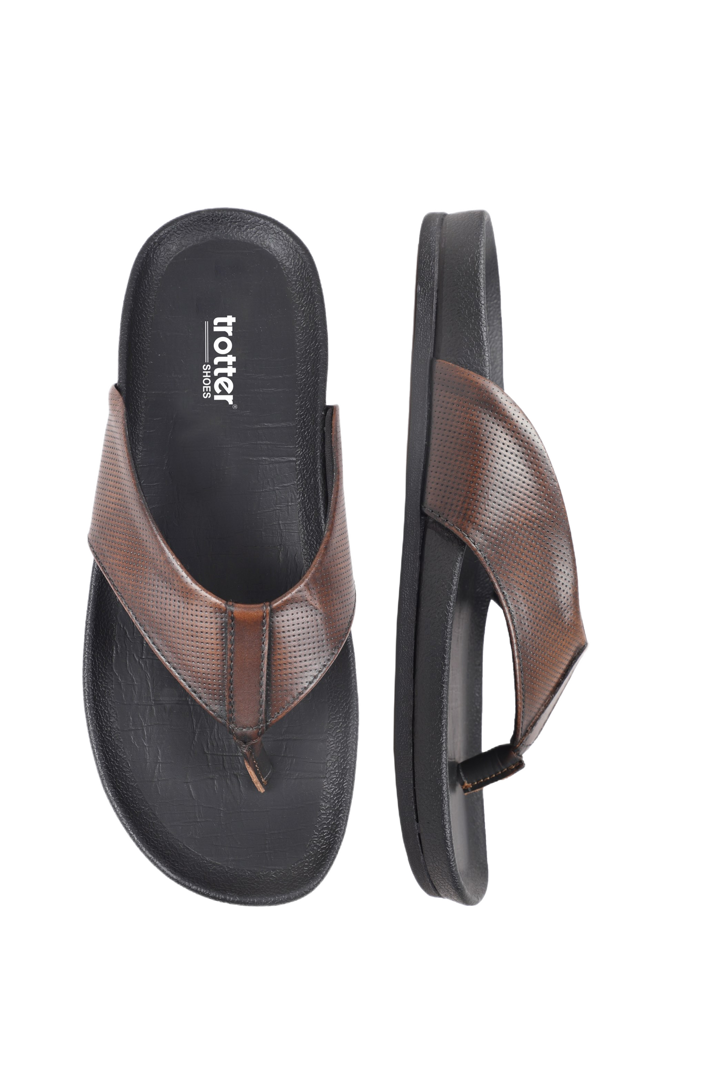 Trotter 0910 Brown Slippers