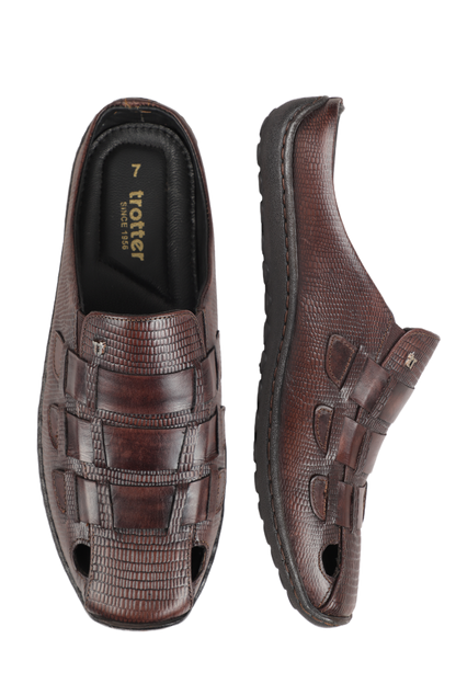 Trotter 01210 Mule sandal Brown