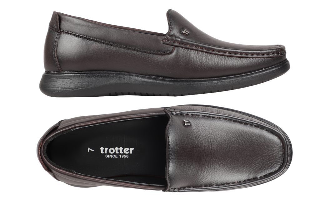 Trotter 4601 Brown Slip on (Super Lightweight)