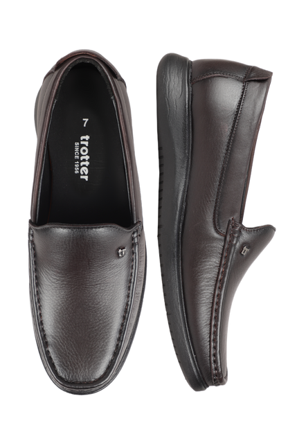 Trotter 4601 Brown Slip on (Super Lightweight)