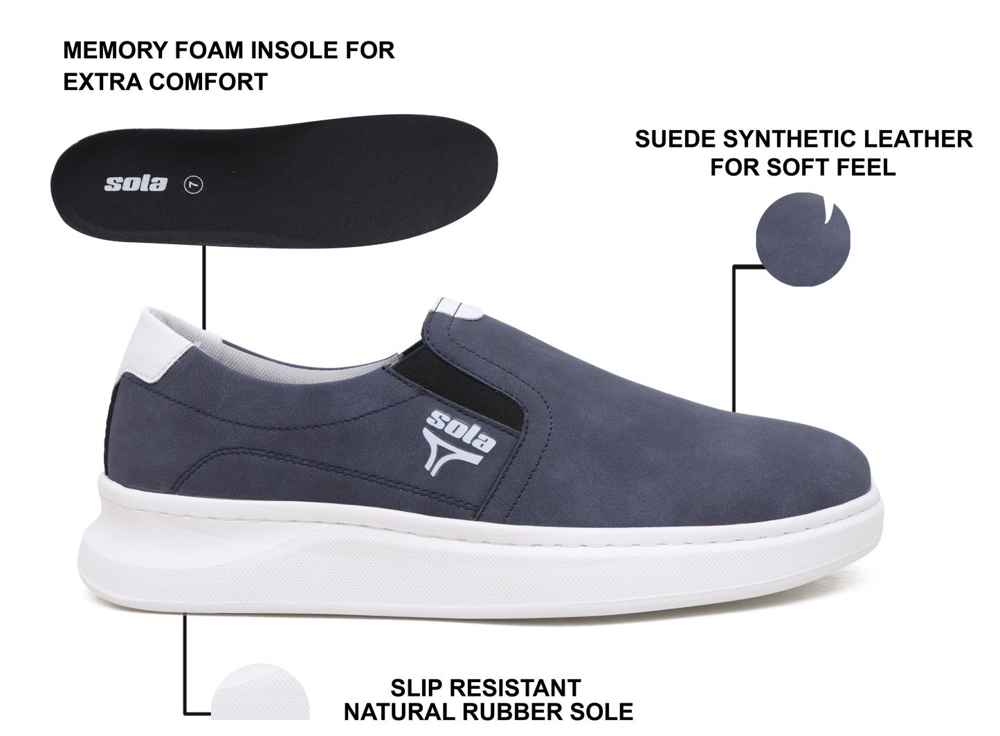 EASE LIGHTWEIGHT BLUE/WHITE