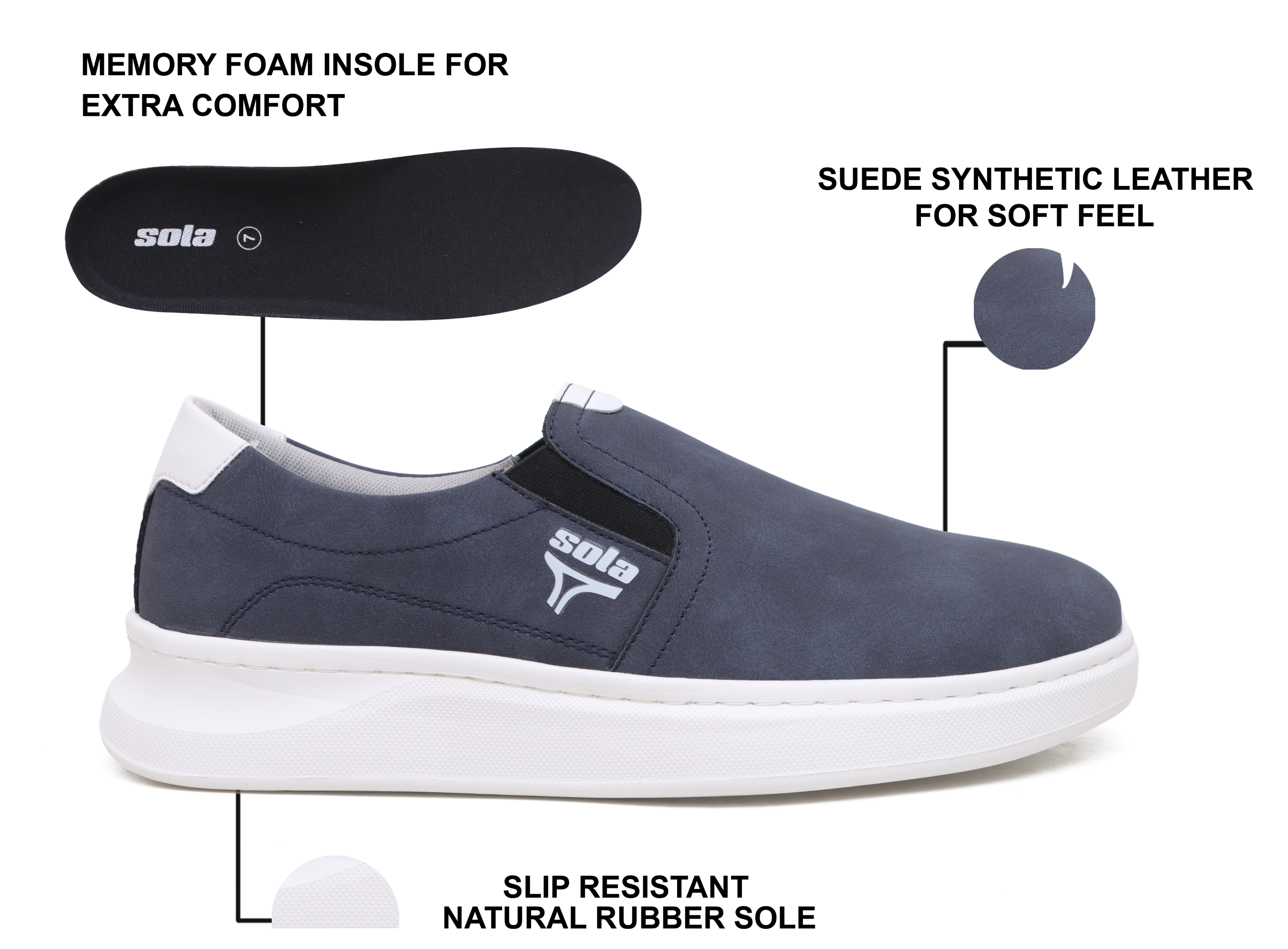 EASE LIGHTWEIGHT BLUE/WHITE
